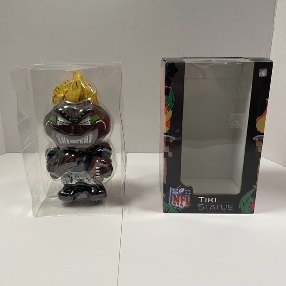FOCO Seattle Seahawks Football Tiki Character 8” Forever Collectibles NFL w/Box - Picture 1 of 13